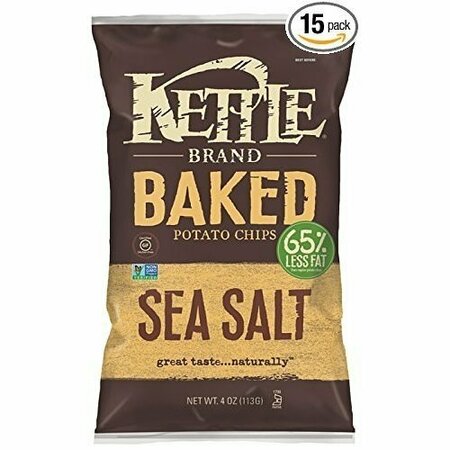 KETTLE BRAND Kettle Foods Chip Pto Real Seaslt 00203779